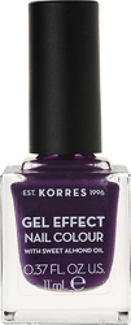 KORRES GEL EFFECT NAIL COLOUR VIOLET GARDEN No 75