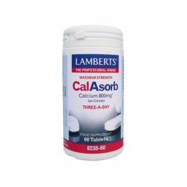 LAMBERTS CALASORB CALCIUM 800MG 60TAB