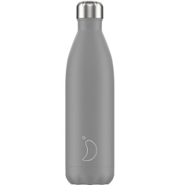 Chillys Monochrome Grey Μπουκάλι Θερμός 750ml