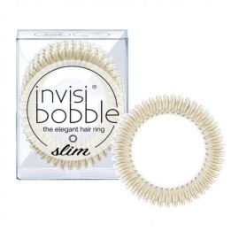 Invisibobble Slim Stay Gold Λαστιχάκια Μαλλιών 3 τ