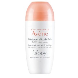 Avene Body Deodorant Efficacite 24h Roll-On 50ml