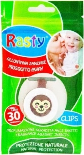 BRAND ITALIA RASTY CLIPS CITRONELLA 1ΤΜΧ