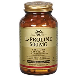 SOLGAR L-PROLINE 500MG 100VCAP