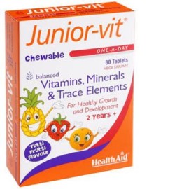 HEALTH AID JUNIOR VIT™ TABLETS 30S -BLISTER