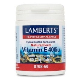 LAMBERTS VITAMIN E 400IU NATURAL 60CAPS