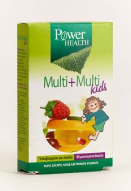 POWER HEALTH MULTI+MULTI KIDS 30 ΜΑΣ. ΔΙΣΚΙΑ