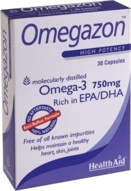 HEALTH AID OMEGAZON 750MG 30CAPS -BLISTER