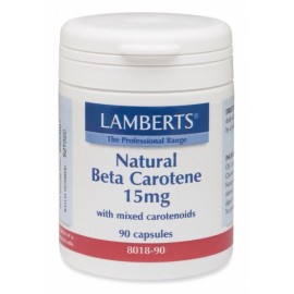 LAMBERTS NATURAL BETA CAROTENE 15MG 90CAPS