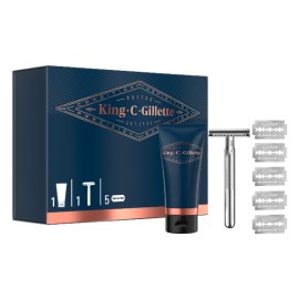 Gillette King C Ανδρικό Πακέτο Δώρου με Gel Ξυρίσμ