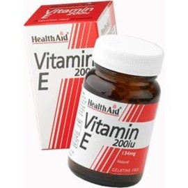 HEALTH AID VITAMIN E 200IU NATURAL VEGETARIAN CAPS