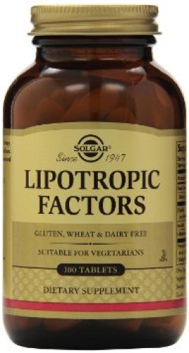 SOLGAR LIPOTROPIC FACTORS 100TAB