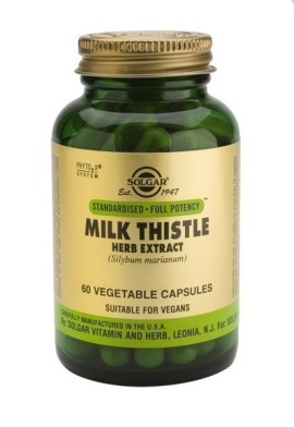 SOLGAR MILK THISTLE HERB & SEED EXTRACT 60VCAP