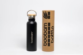 Boobam Boobambottle Black Μπουκάλι Θερμός Μαύρο 60