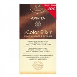 Apivita My Color Elixir Βαφή Μαλλιών No8.4 Ξανθό Α