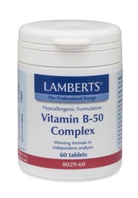 LAMBERTS VITAMIN B-50 COMPLEX 60TABS