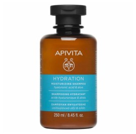 Apivita Moisturizing Σαμπουάν Ενυδάτωσης με Υαλουρ