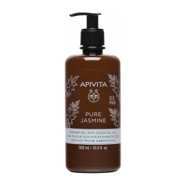 Apivita Pure Jasmine Αφρόλουτρο Με Αιθέρια Έλαια 5
