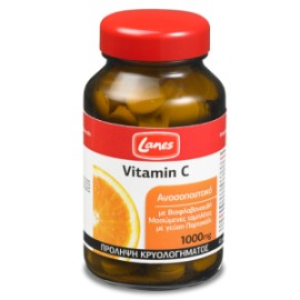 LANES VIT C 1000mg 60 ΜΑΣΩΜΕΝΑ ΔΙΣΚΙΑ