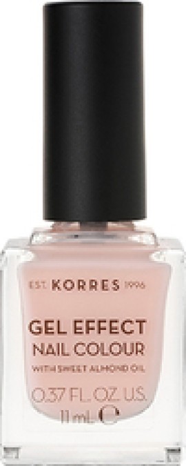 KORRES GEL EFFECT NAIL COLOUR PEONY PINK No 04 11M