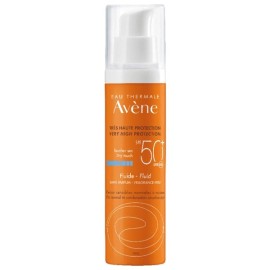 Avene Sun Dry Touch Fluid Sans Parfume SPF50+ Αντη