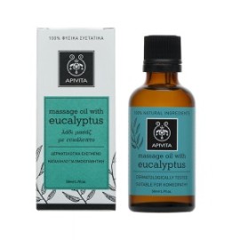 APIVITA MASSAGE OIL EUCALYPTUS 50ML