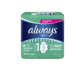 Always Ultra Normal Σερβιέτες Για Ελαφριά Ροή 10τμ