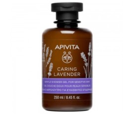 Apivita Caring Lavender Απαλό Αφρόλουτρο Για Ευαίσ