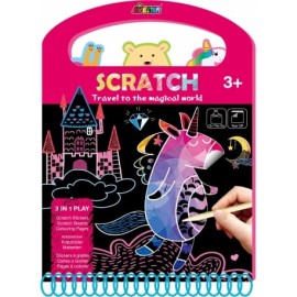 Avenir Scratch Book Magical Βιβλιαράκι Scratch