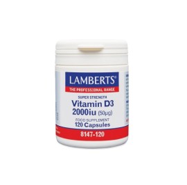 LAMBERTS VITAMIN D3 2000IU 50MG 120CAPS