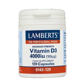 LAMBERTS VITAMIN D3 4000IU 120 CAPS