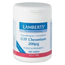 LAMBERTS GTF CHROMIUM 200MCG 100CAPS