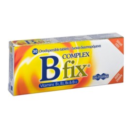 UNI-PHARMA B COMPLEX FIX 30TABS
