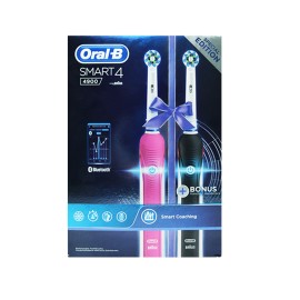 ORAL-B SMART 4 4900 DUO PACK BLACK & PINK 2 ΕΠΑΝΑΦ