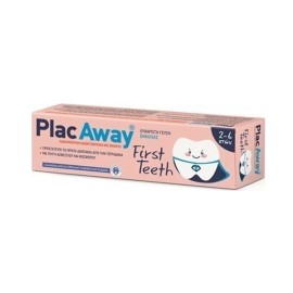 PlacAway First Teeth Παιδική Οδοντόκρεμα 2-6 50ml
