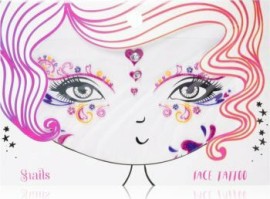 Snails Face Tattoo Queen Of Hearts Τατουάζ Κόσμημα