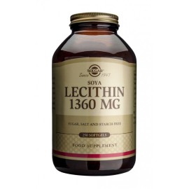 SOLGAR LECITHIN 1360MG SOFTGELS 250S