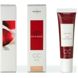 KORRES CC WILD ROSE SPF30 LIGHT SHADE 30ML