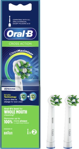 Oral-B Cross Action CleanMaximiser Improved Ανταλλ