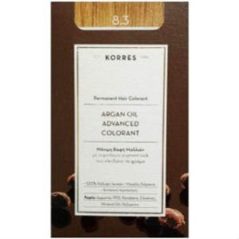 KORRES ARGAN OIL 8.3 ΜΟΝΙΜΗ ΒΑΦΗ ΞΑΝΘΟ ΑΝΟΙΧΤΟ/ΜΕΛ