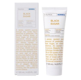 Korres Body Milk Black Sugar Γαλάκτωμα Σώματος 125