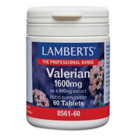 LAMBERTS VALERIAN 1600MG 60TAB