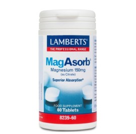 Lamberts MagAsorb Magnesium Citrate 150mg 60tabs