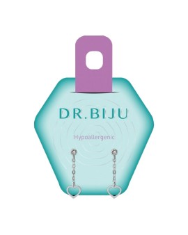 Dr Biju Drop Hearth Crystal 3,3 mm Yποαλλεργικά Σκ