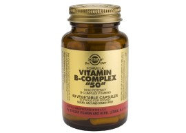 SOLGAR VITAMIN B50 COMPLEX VEG.CAPS 50S