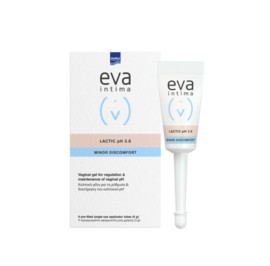 Intermed Eva Intima Lactic Gel PH 3.8 9 Τεμάχια