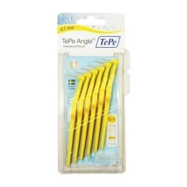 TePe Angle Μέγεθος 4 0.7mm 6τμχ Κίτρινο