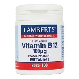 LAMBERTS VITAMIN B-12 100MCG 100TABS