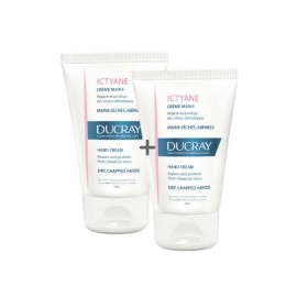 Ducray Duo Ictyane Hand Cream Dry Chapped Hands Κρ