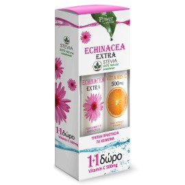 Power Health Echinacea Extra με Στέβια 24 αναβράζο