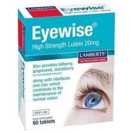 LAMBERTS EYEWISE HIGH STRENGTH LUTEIN 20MG 60TABS